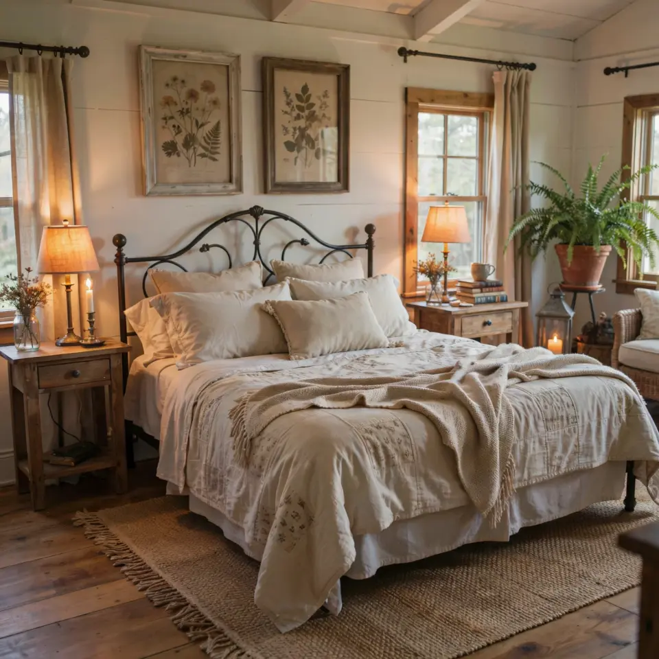 Belgian Linen Pillow Cover | Cozy Cottage Style | Soft Neutral Throw Pillow for Farmhouse Living Room