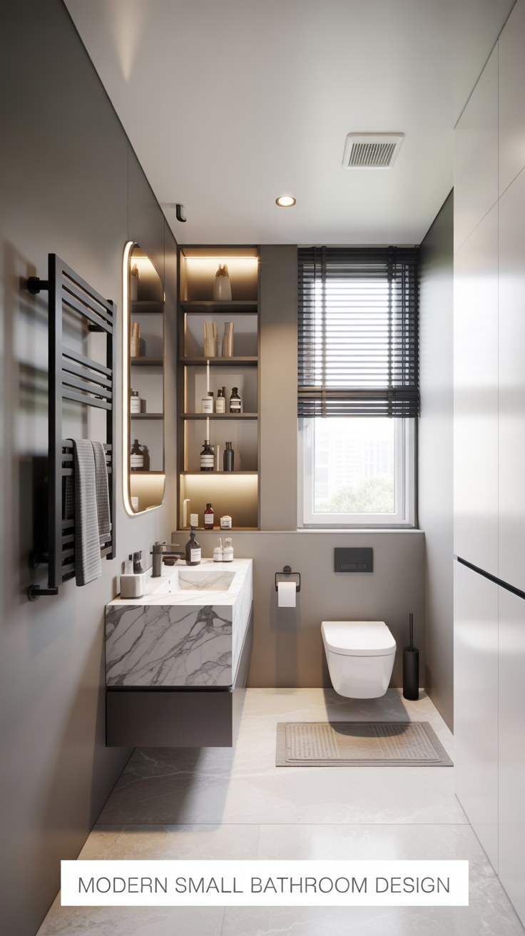 Modern Small Bathroom Design Ideas with Luxury Spa Vibes