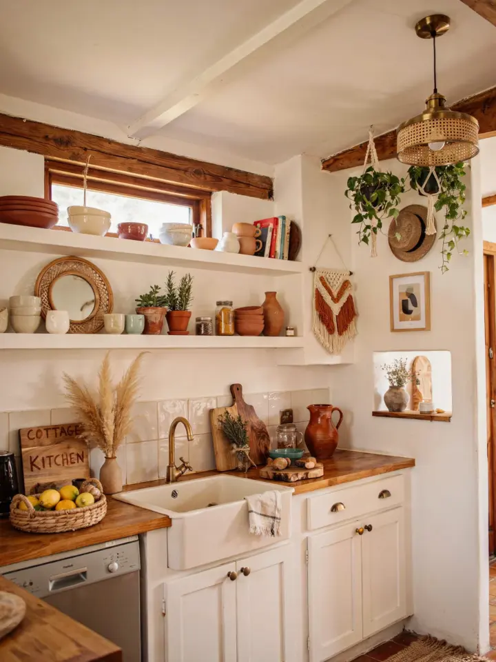 Vintage Cottage Decor Ideas | Rustic Farmhouse Charm | Cozy Small Space Styling