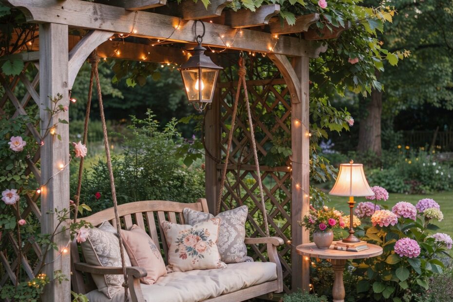 English Cottage Style Green Decor | Cozy Living Room Ideas | Cottagecore Inspiration